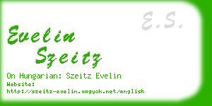 evelin szeitz business card